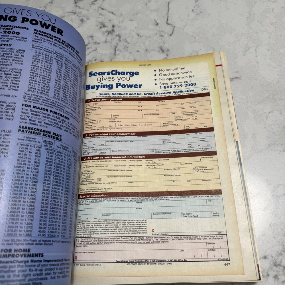 VTG 1992 ANNUAL SPRING/SUMMERSEARS ROEBUCK DEPARTMENT STORECATALOG VGUC - Picture 9 of 9